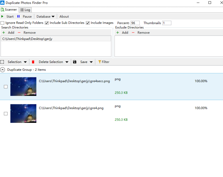 powerphotos find duplicates